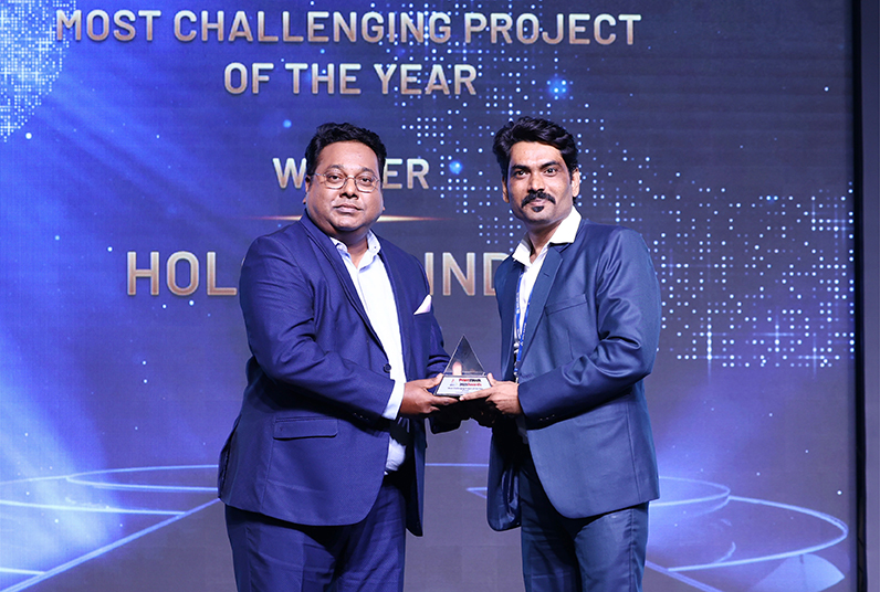 Category: Most Challenging Project of the Year Winner: Holostik India Limited